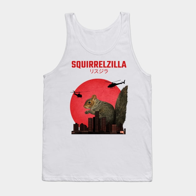 squirrel Tank Top by ris_kiefendi